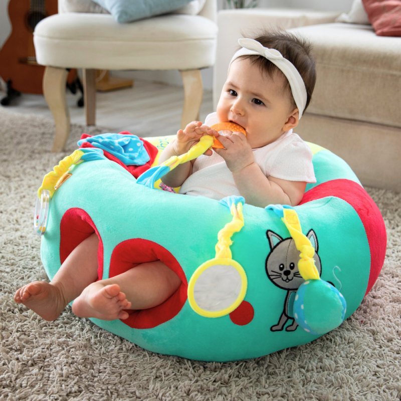 Sophie la Girafe - Baby seat & play - Jouet d'éveil pour enfant - de  nombreuses activités pour éveiller 5 sens de bébé - Dés 3 mois et + :  : Bébé et Puériculture