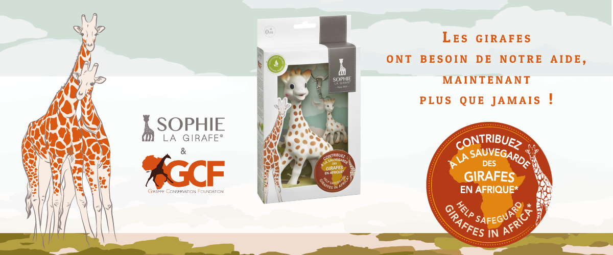 Lot de jeux pour poussette et hochet assorti Sophie la girafe - Sophie la  Girafe
